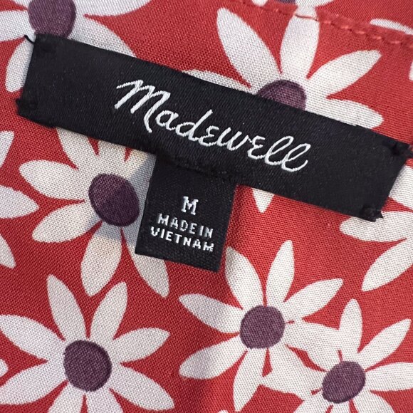 Madewell Clara Midi Dress in Falling Daisies Medium - Picture 8 of 14